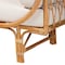 Bali & Pari Macias Modern Bohemian Natural Brown Rattan Daybed 239-13405-ZORO - alternate 7